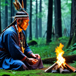 Historical Magic - The Shaman**

"A fully clothed, wise shaman performing a ritual in a mystical forest clearing, surrounded by ancient symbols, appropriate attire, safe for work, perfect anatomy, natural proportions, professional photography, modest clothing, family-friendly."

**