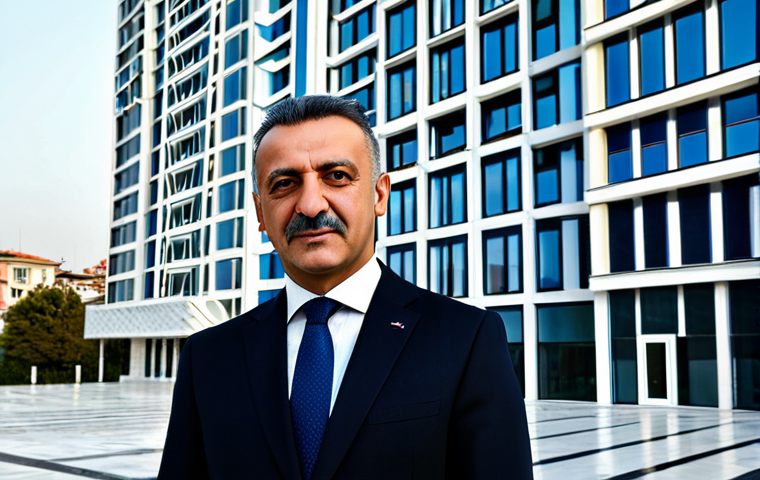 마술의 심리적 요소 - **

"A successful Turkish architect, fully clothed in professional attire, standing in front of a mo...