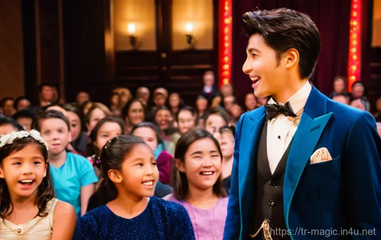 마술 클럽 - The Apprentice's First Spark of Magic**
A group of diverse individuals, including a young woman in h...