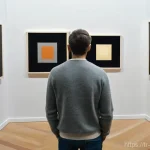 마술의 시각적 요소 - **Prompt: The Shifting Gaze of Perception**
    A person, fully clothed in a comfortable, earth-tone...